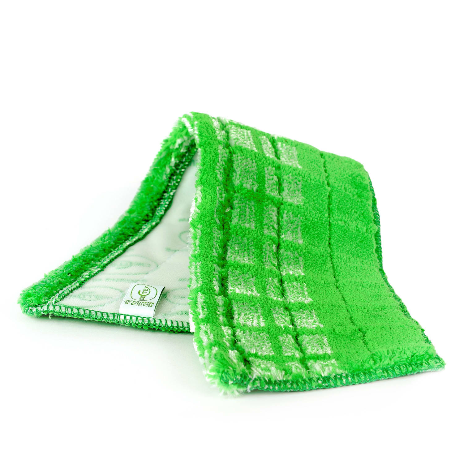 Bandeau de lavage microfibre Ultimate duo vert 43 x 14 cm à languettes Decitex photo du produit