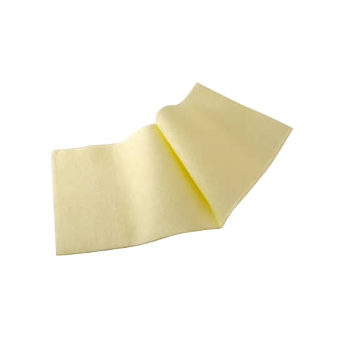 Essuyage microfibre non tissé NT67 jaune 25 x 33 cm Decitex photo du produit front L