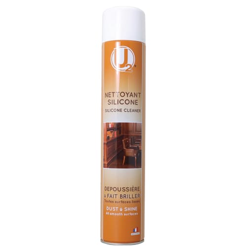 Nettoyant siliconé U2 aérosol de 750ml photo du produit front L