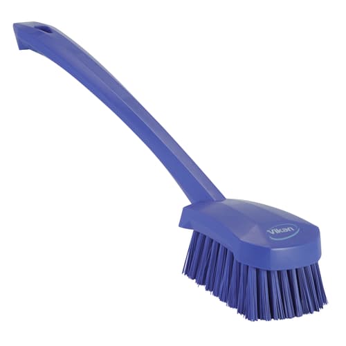 Brosse fibres dures alimentaire PLP 41,5cm violet Vikan photo du produit front L
