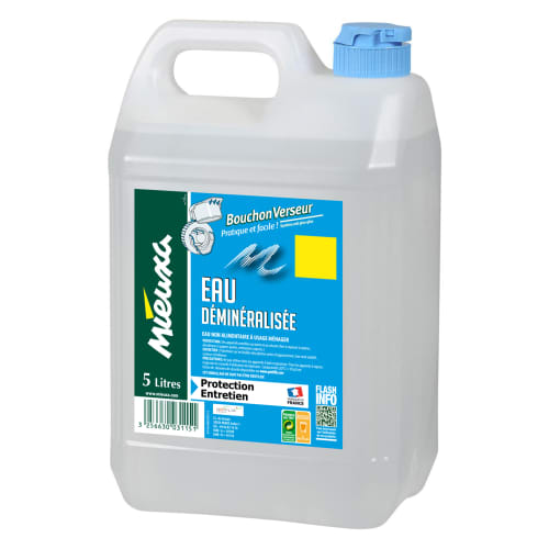 Eau déminéralisée Mieuxa bidon de 5L photo du produit front L