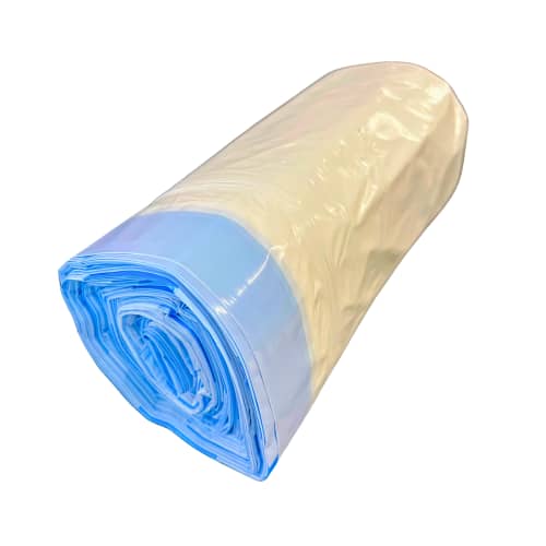 Sacs patient 685 x 675 mm blanc 30µm lien coulissant photo du produit front L