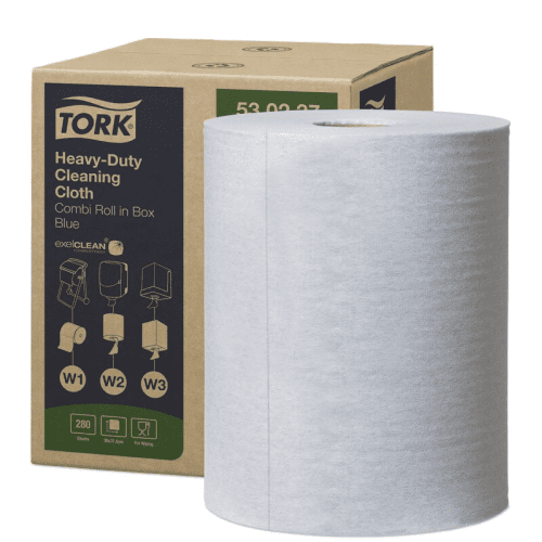 Essuyage non tissé bleu 31,5 x 38 cm TORK photo du produit front L