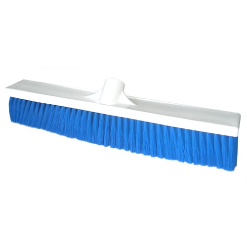 Balai fibres souples alimentaire PLP 45cm bleu Maine Brosserie photo du produit front L