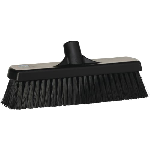 Balai fibres médium alimentaire PLP 30cm noir Vikan photo du produit front L