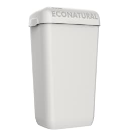 Poubelle blanche 23L EcoNatural Flow Lucart