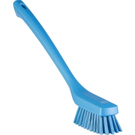 Brosse fibres dures alimentaire PLP 42cm bleu Vikan photo du produit