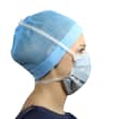 Masque médical Op-Air One Splash type IIR Kolmi bleu à lanières photo du produit