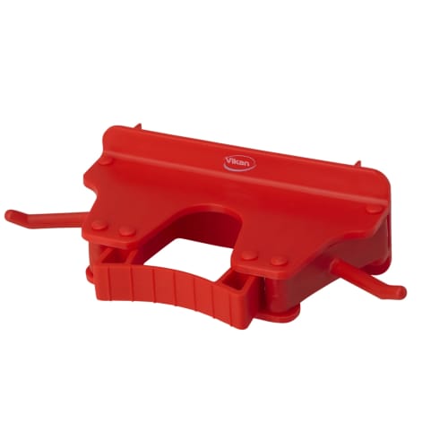 Support mural PLP 16cm rouge Vikan photo du produit front L