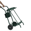 Chariot voirie métal Mobisac 110L vert Rossignol photo du produit side S