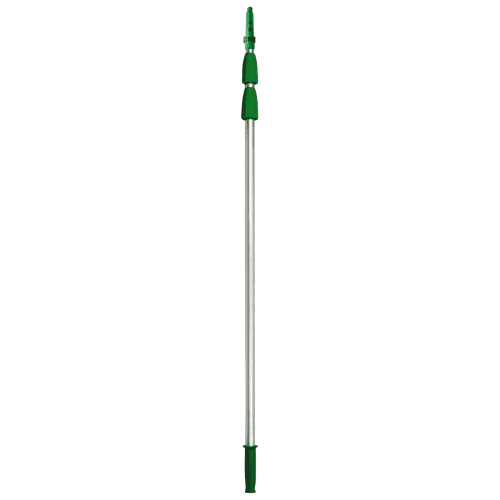 Manche télescopique OptiLoc aluminium 3 sections 3,37 à 9 m vert Unger photo du produit front L