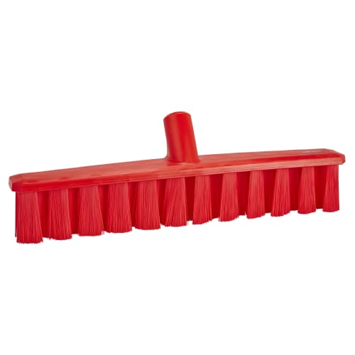 Balai fibres médium alimentaire PLP UST 40cm rouge Vikan photo du produit front L