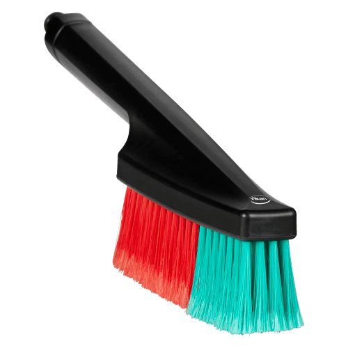Brosse à passage d'eau fibres souples/fleurées PLP 36cm noir Vikan photo du produit front L