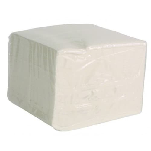 Essuyage non tissé blanc 50g/m² 21 x 20 cm photo du produit front L