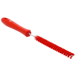 Écouvillon fibres dures alimentaire Ø1,5cm 31cm rouge Vikan photo du produit