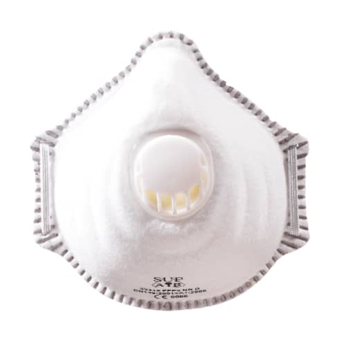 Masque FFP3 COVERGUARD coque, valve, NR photo du produit front L