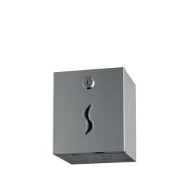Distributeur de papier toilette Medial en inox brossé pour paquets