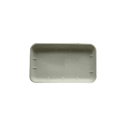 Plateau de soins gris en carton taille moyenne Paredes photo du produit front L