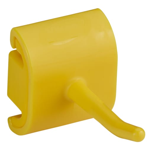 Support mural 1 crochet alimentaire PLP 4,1cm jaune Vikan photo du produit front L