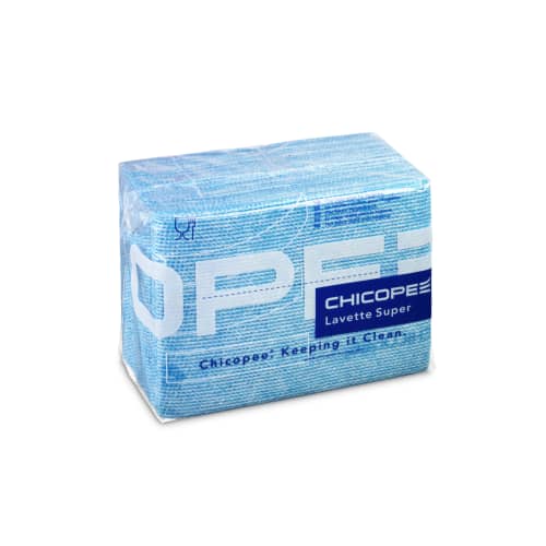 Lavette non tissée Super bleue 80g/m² 51 x 36 cm Chicopée photo du produit front L