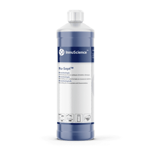Traitement fosses septiques Innuscience Nu-Sept flacon de 1L photo du produit front L