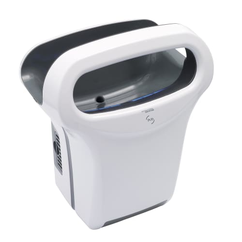 Sèche-mains électrique à air pulsé JVD EXP'AIR 1200W automatique photo du produit front L