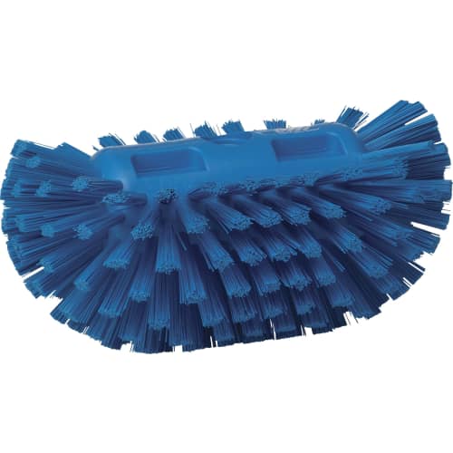 Brosse à cuve fibres dures alimentaire PLP 20,5cm bleu Vikan photo du produit front L