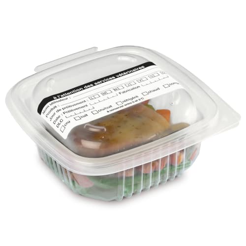 Étiquette imprimée repas témoin 89 x 36mm Alphaform photo du produit front L