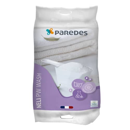 Lessive poudre Ecolabel Paredes Neli PW Wash sac de 15,05kg photo du produit front L