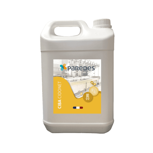 Détartrant désinfectant Paredes Ciba Cidonet bidon de 5L photo du produit front L
