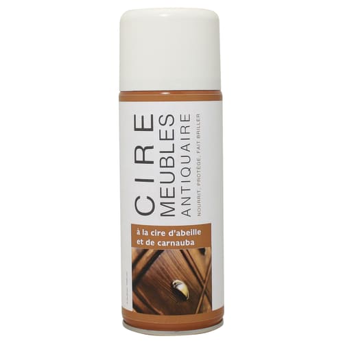 Cire à bois aérosol de 400ml Puck photo du produit front L