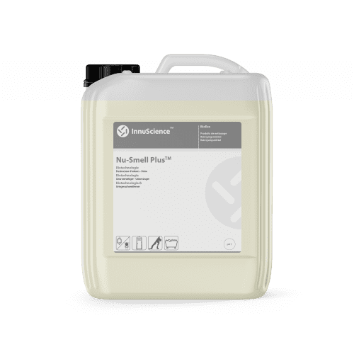 Destructeur d'odeurs parfumé Innuscience Nu-Smell Plus bidon de 5L photo du produit front L