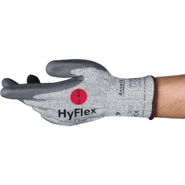 Gant de protection contre les coupures Hyflex 11-425 niveau 5 (c) enduction base aqueuse PU/nitrile taille 11 photo du produit