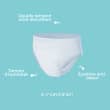Slip absorbant AMD Pant Super taille S AMD photo du produit video S