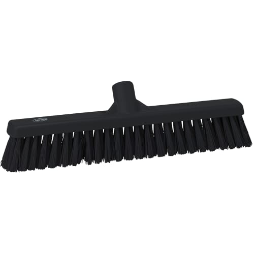 Balai fibres souples alimentaire PLP 41cm noir Vikan photo du produit front L