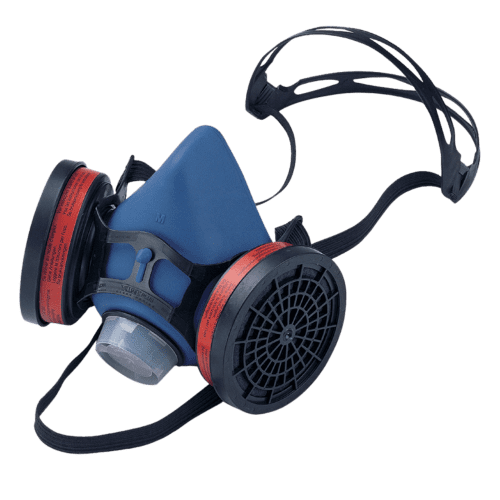 Demi-masque anti-gaz Valuair système cartouche Click-Fit Honeywell photo du produit front L