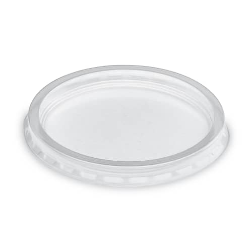 Couvercle pour pot en plastique transparent Ø71mm Alphaform photo du produit front L