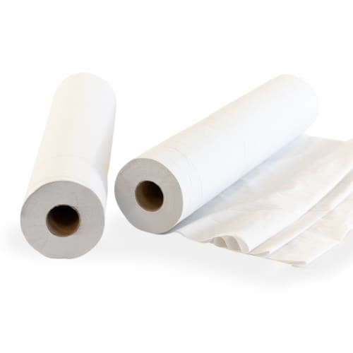 Drap d'examen ouate Paredes recyclée blanc 2 plis 150 formats 68 x 38 cm photo du produit front L