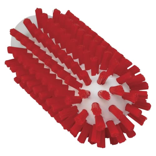 Brosse cylindrique fibres médium alimentaire PLP Ø5cm rouge Vikan photo du produit front L