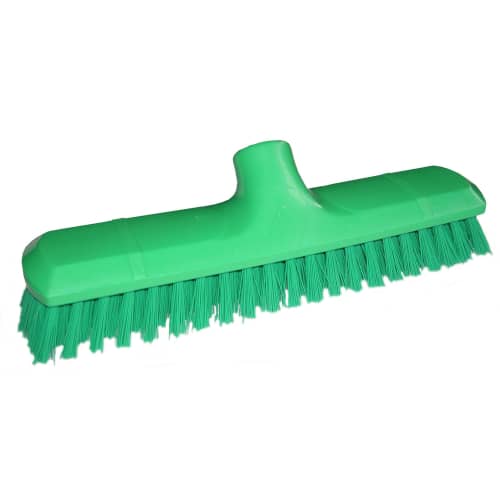 Balai lave-pont fibres dures alimentaire Maine Brosserie PLP 29cm vert photo du produit front L