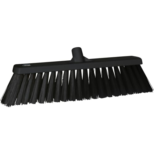 Balai fibres dures alimentaire PLP 53cm noir Vikan photo du produit front L
