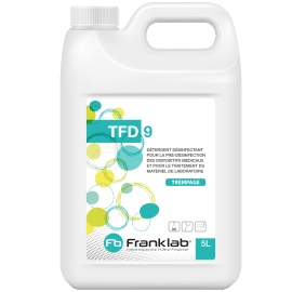 Pré-désinfectant instruments Franklab TFD9 bidon de 5L