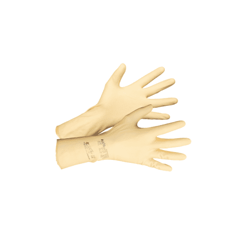 Gant de ménage latex Vital 175 Mapa Professional Jaune Beige taille 7 photo du produit front L