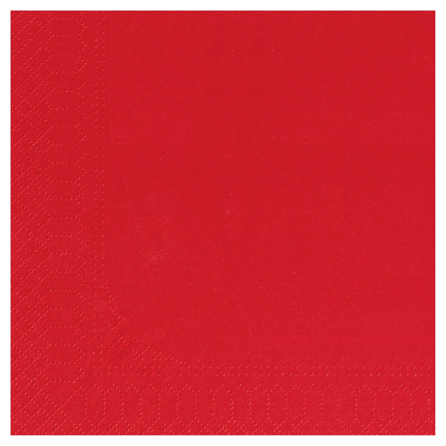 Serviette papier 2 plis Manufacture de l'Éphémère 30 x 30 cm rouge photo du produit