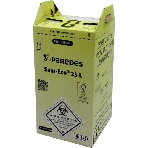 Sani-Eco 25l Paredes photo du produit front L