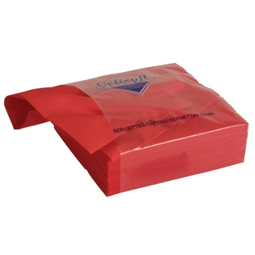 Serviette non tissé Célisoft 40 x 40 cm bordeaux Manufacture de l'Éphémère photo du produit front L