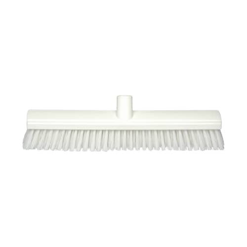 Balai mi-dur 45cm blanc en fibre mi-dures Brosserie Thomas photo du produit front L