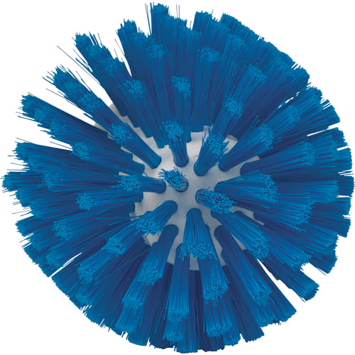 Brosse cylindrique fibres médium alimentaire PLP Ø17,5cm bleu Vikan photo du produit