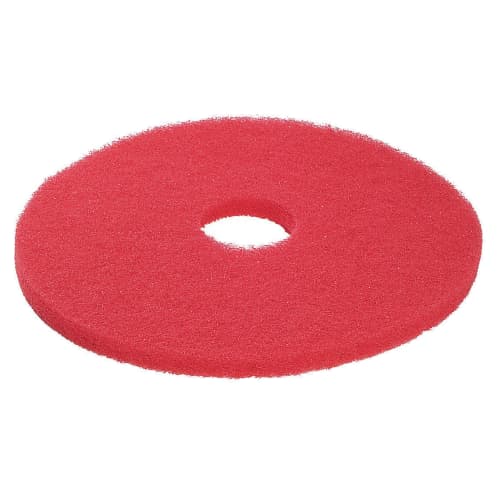 Disque basic rouge 3M pour autolaveuse et monobrosse Ø432mm photo du produit front L
