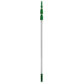 Manche télescopique OptiLoc aluminium 3 sections 3,37 à 9 m vert Unger